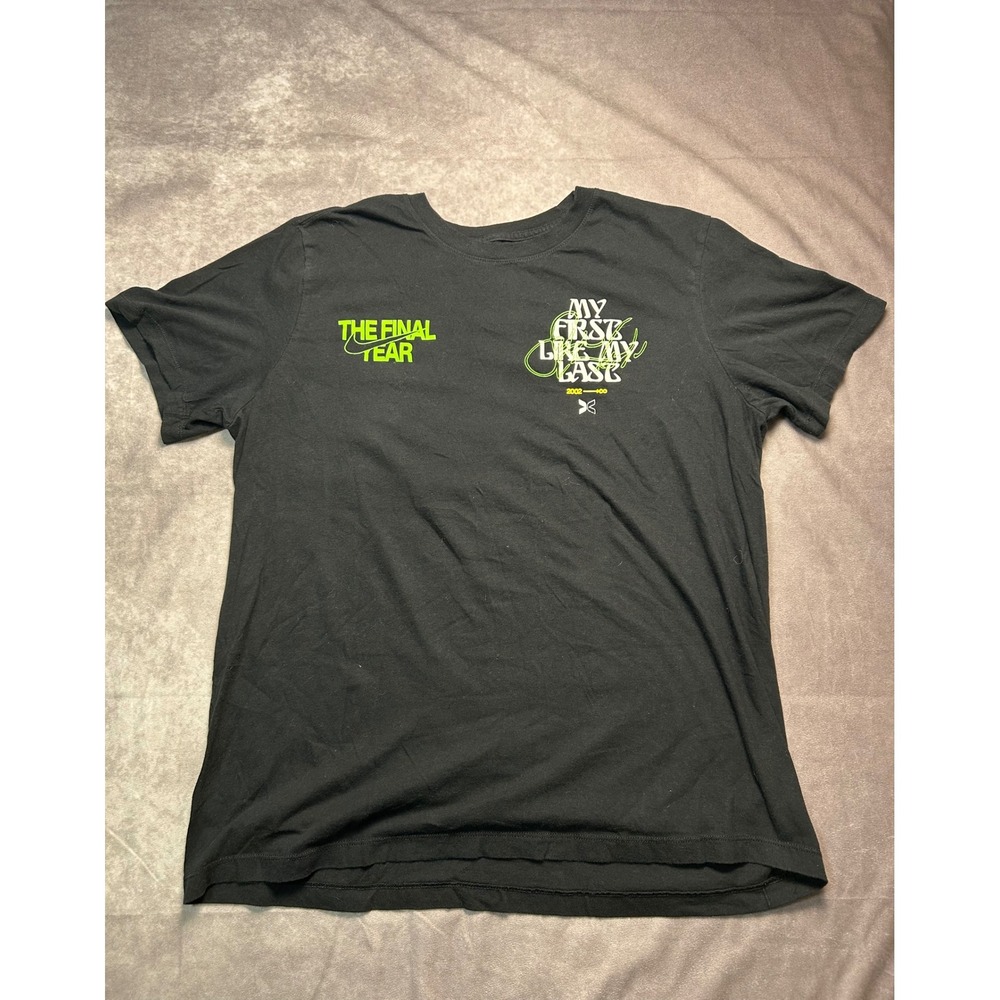 Nike Graphic T-Shirt Mens Large Black Sylvia Fowles WNBA The Final Year Tour Tee